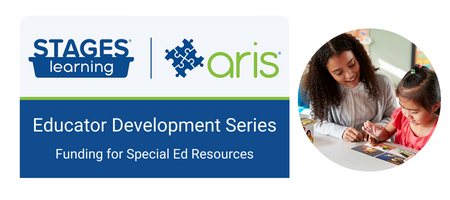 Special Ed Funding Sources webinar promotional graphic