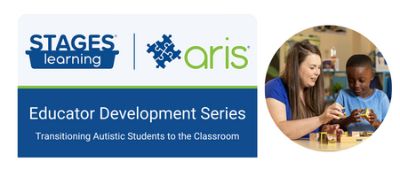 Autism Transitions to School webinar promotional graphic